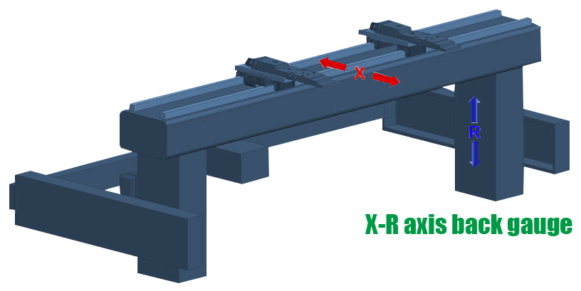 X-R back gauge